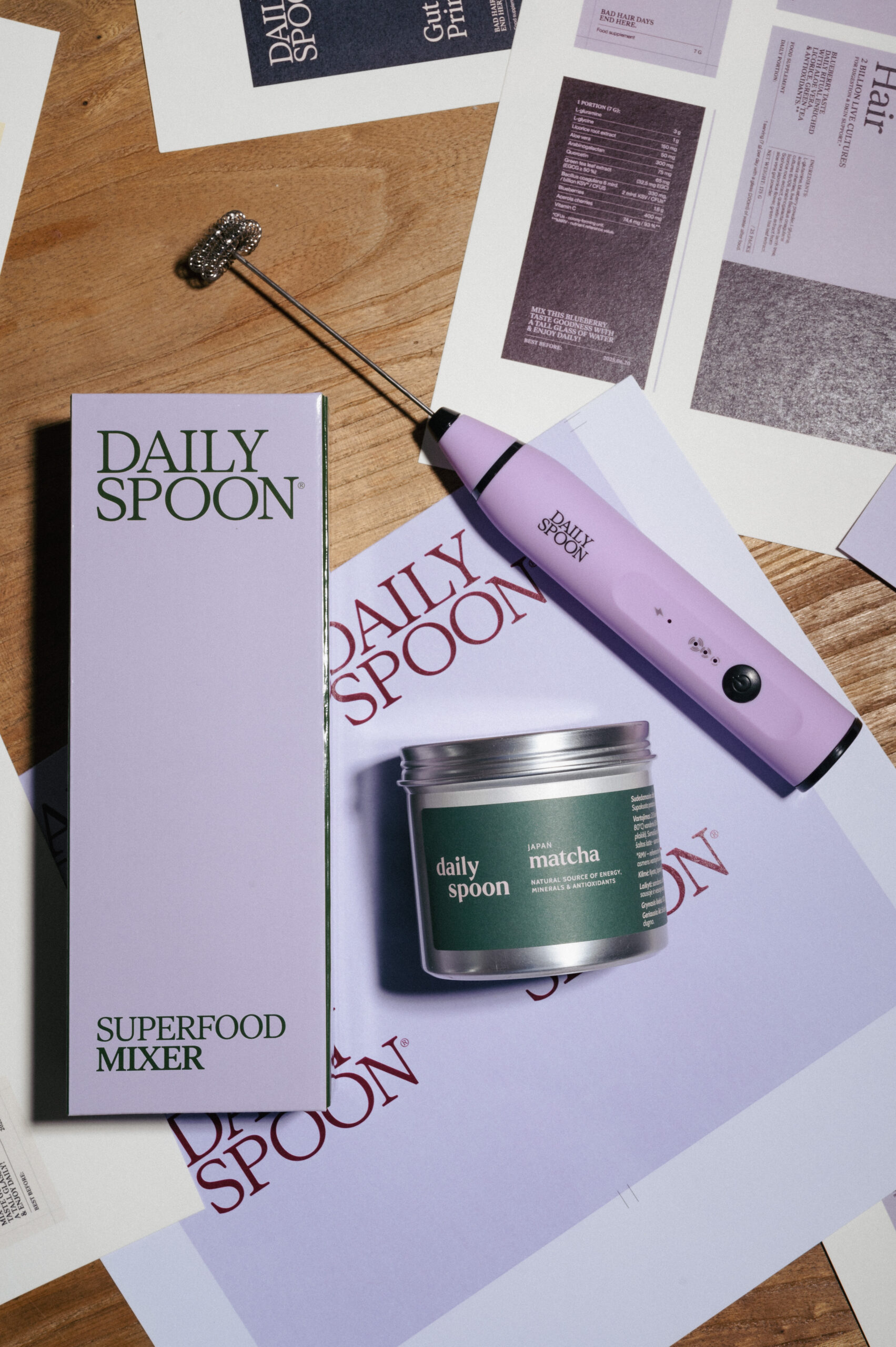 Matcha & superfood mixer