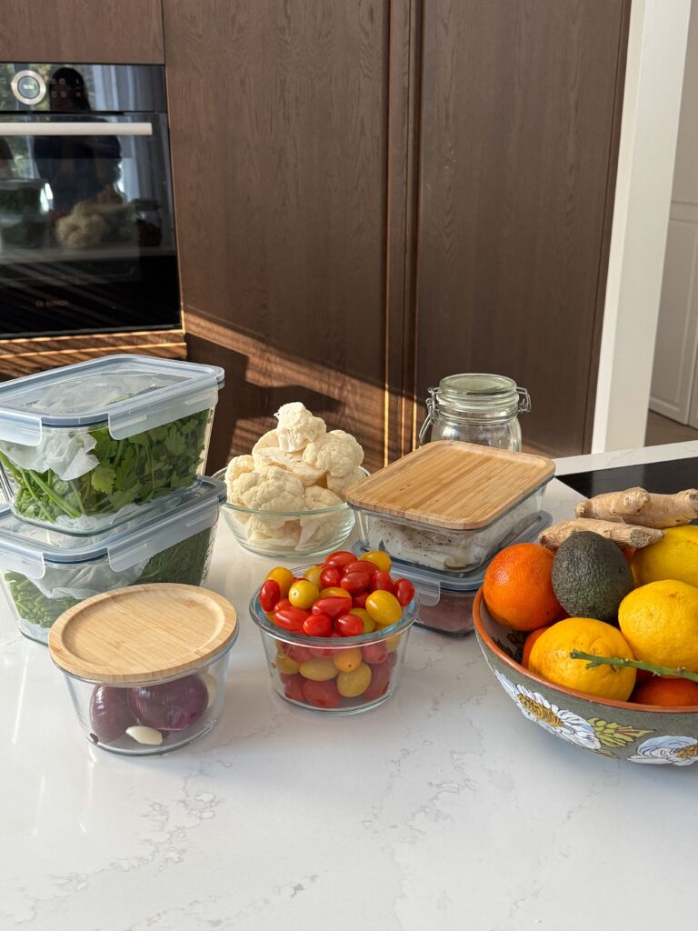 How will I prepare food for the week?