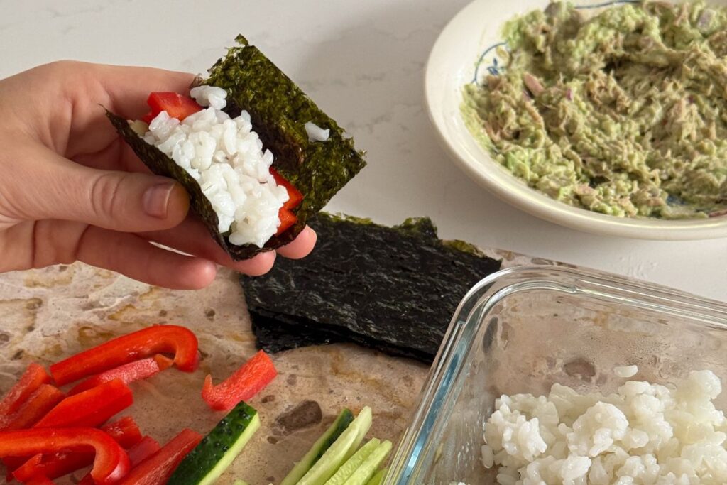 Girl lunch/dinner in 10 minutes