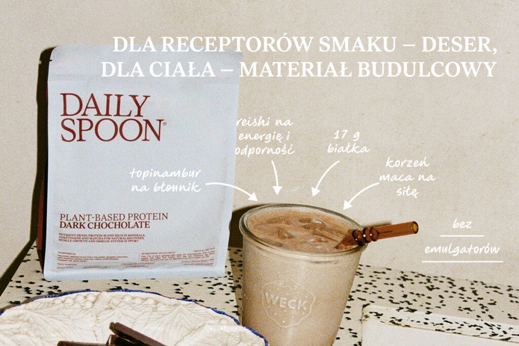 Najlepsze białko dla kobiet w proszku – roślinne białko „Daily Spoon”