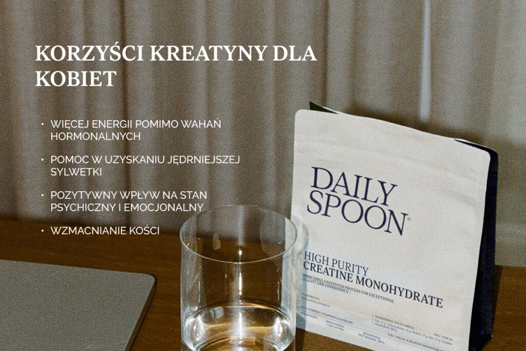 Korzyści kreatyny dla kobiet